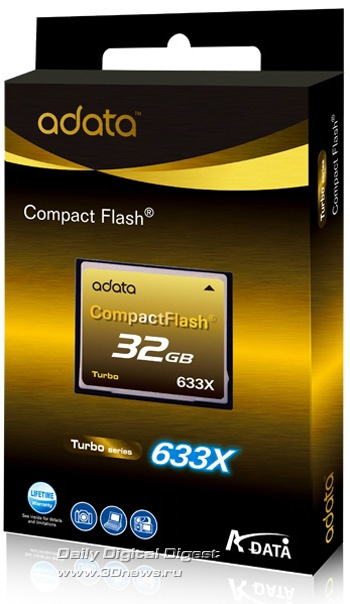A-DATA Turbo Series 32GB 633x CompactFlash Card