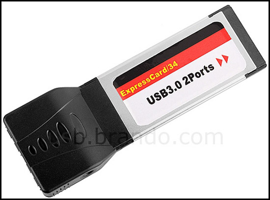Brando ExpressCard USB 30 Hub